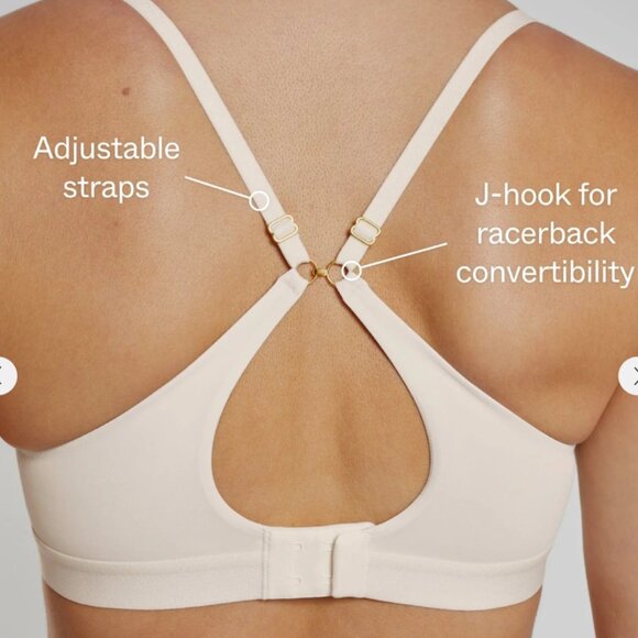 Seamless Tan Bra - Picture 5 of 6